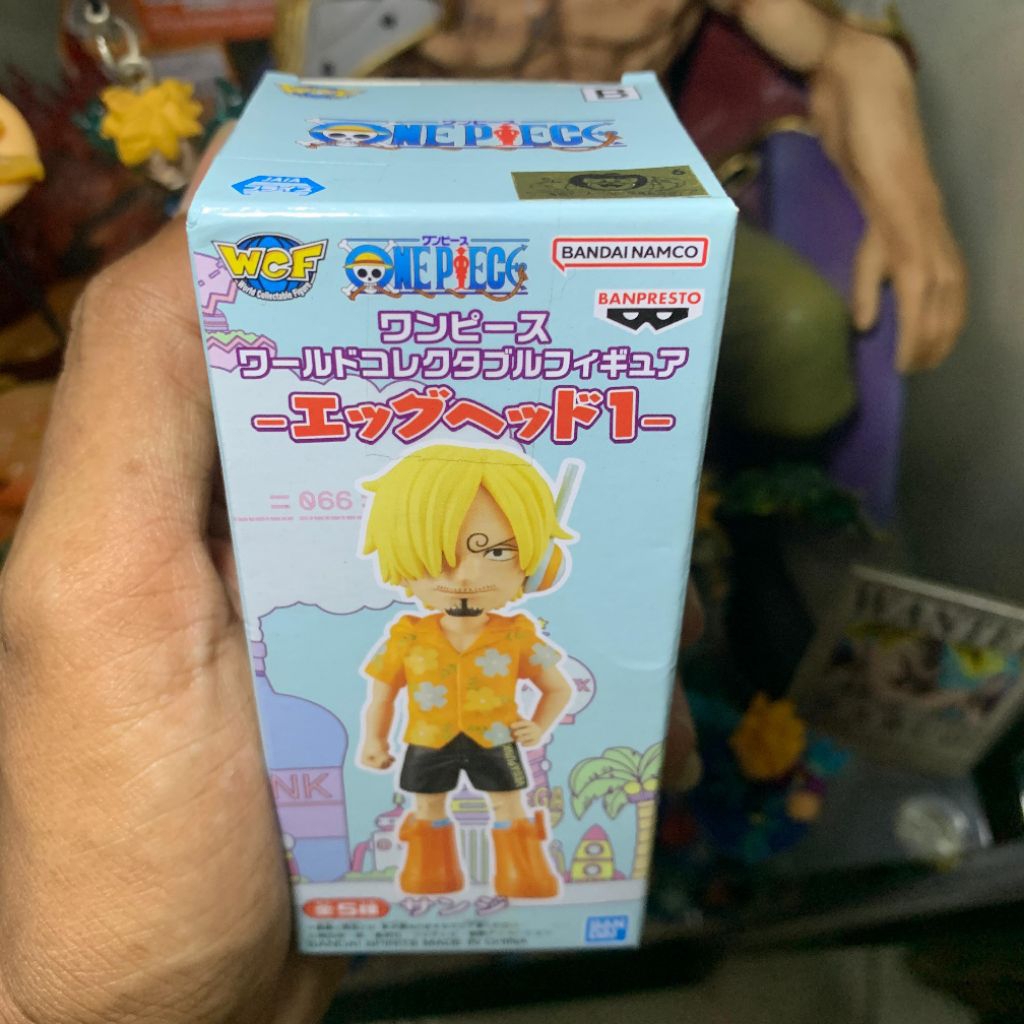 WCF Egghead vol.1 Sanji One Piece Figure | Vinsmoke Kurohashi Wanokuni Wano Onigashima SHF DXF GLM S