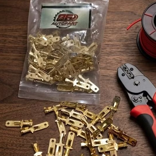 SKUN KONEKTOR GEPENG COWOK/SKUN MALE/terminal skun gepeng