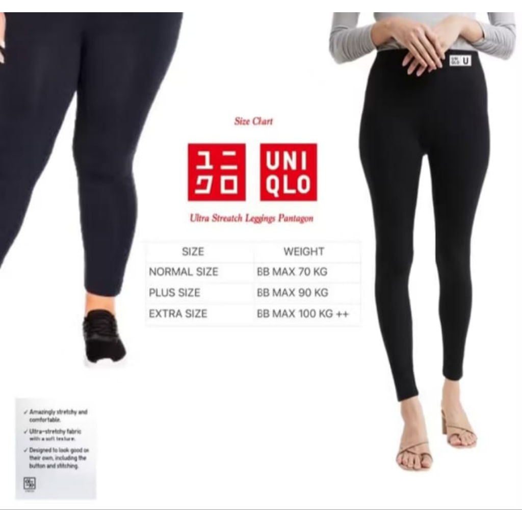 LEGGING UNIQLO PREMIUM FULL TAG