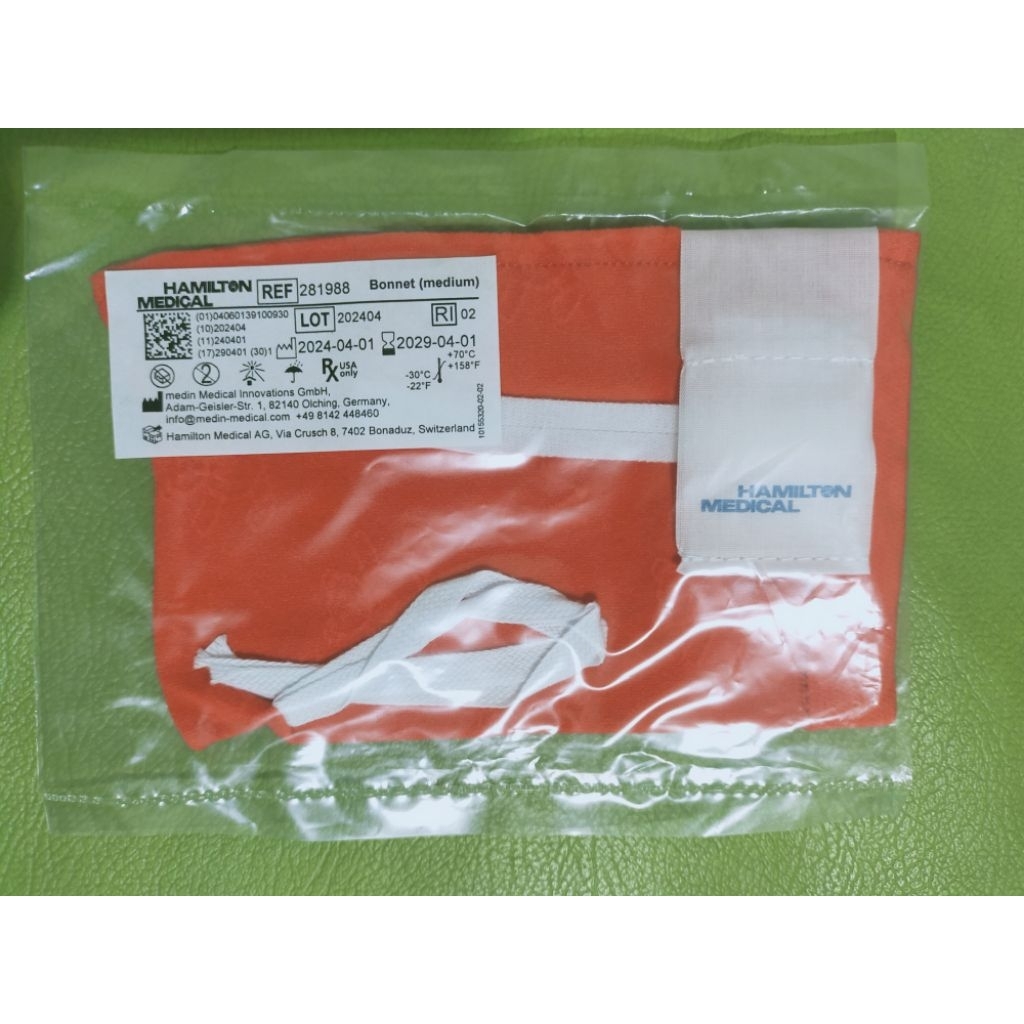 Hamilton Bonnet nCPAP Bayi & Neonatus