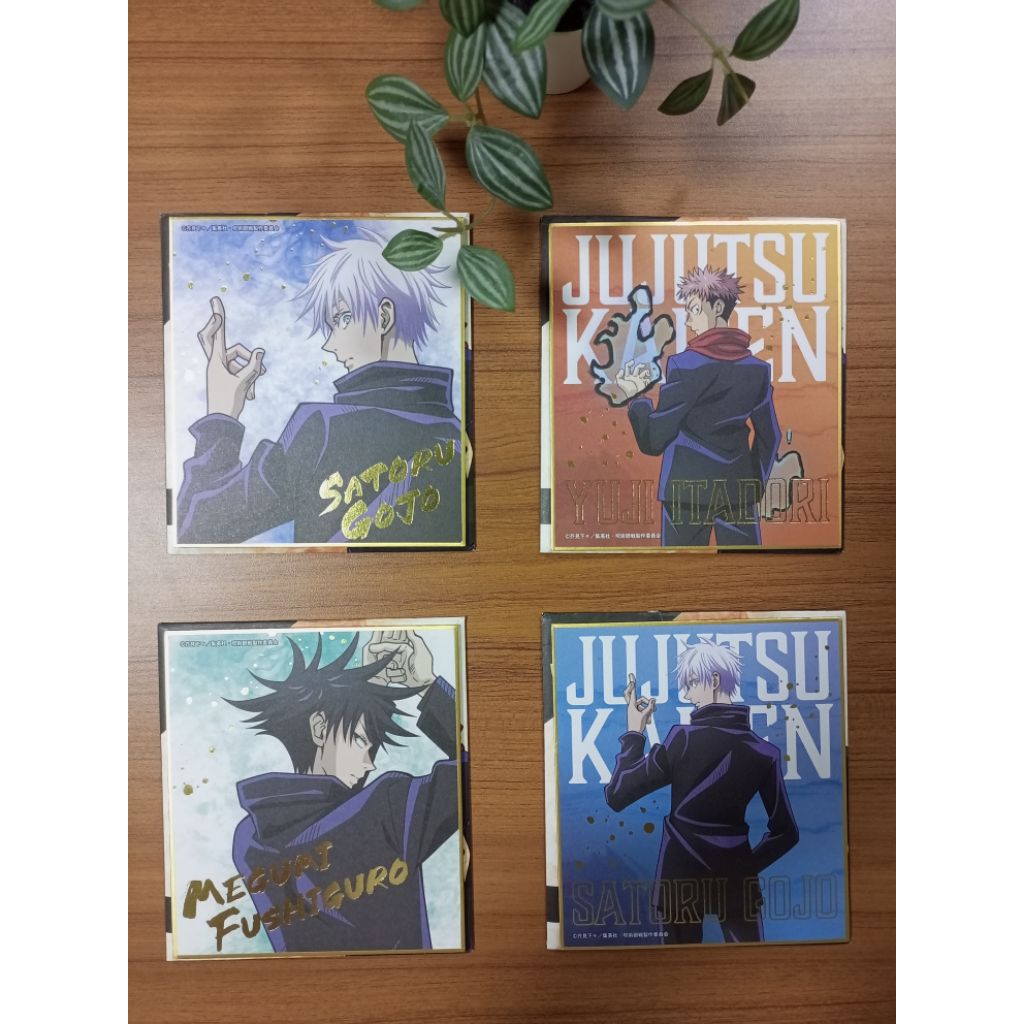 OFFICIAL METALIC SHIKISHI ART BOARD JUJUTSU KAISEN