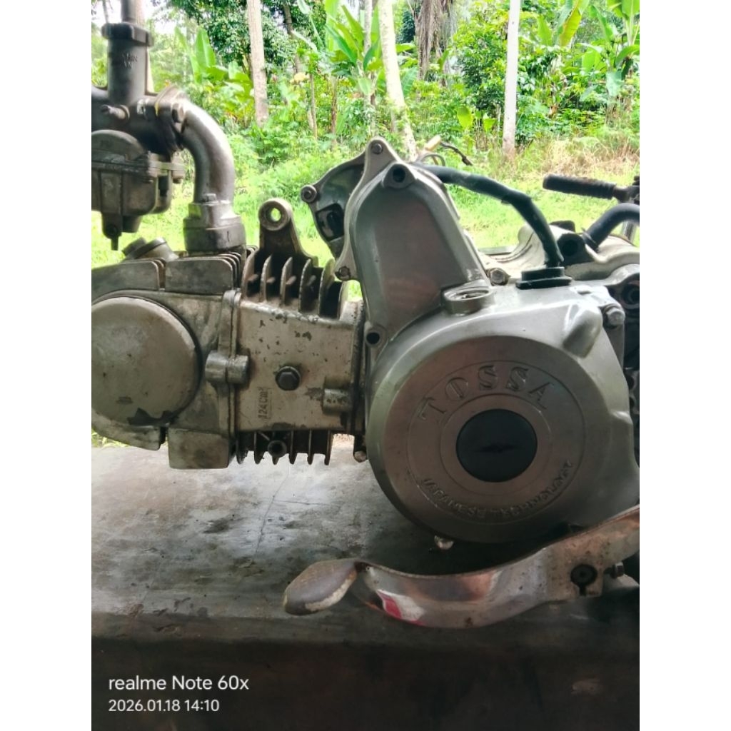 mesin bangau tosa cseries 124cc