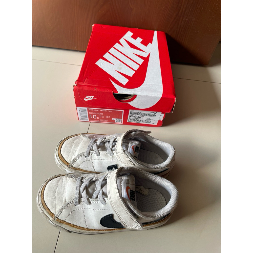 Sepatu Anak Nike Second | Nike Court Legacy (TDV) Preloved | Sepatu Nike Preloved