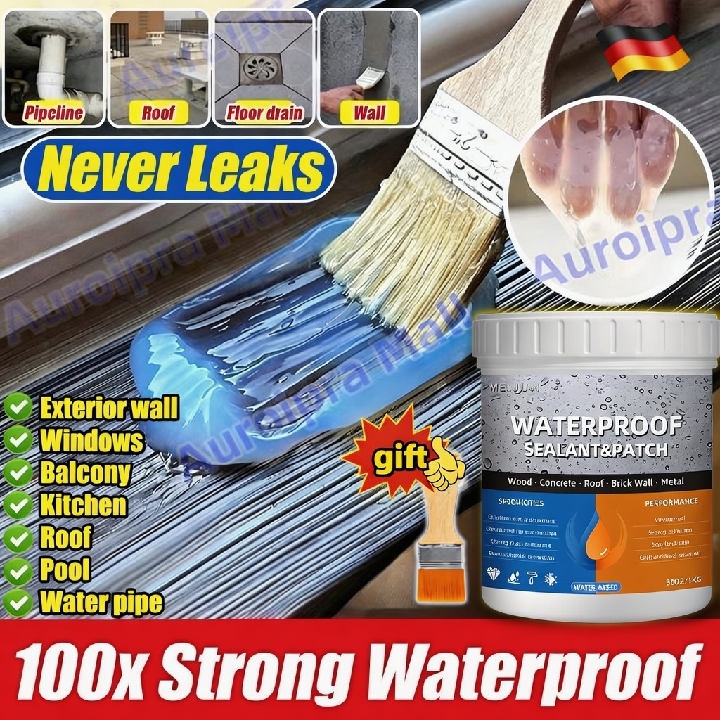 Jaysuing Lem transparan anti bocor Lem perekat anti bocor tahan air Anti bocor Tahan Air Lem atap ru