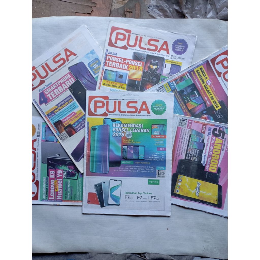 Tabloid Pulsa Edisi Tahun 2018