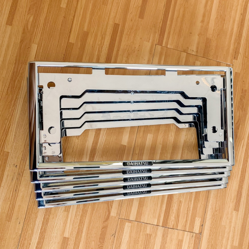 Frame JDM Daihatsu Original / Dudukan Plat Nomer Mobil Daihatsu
