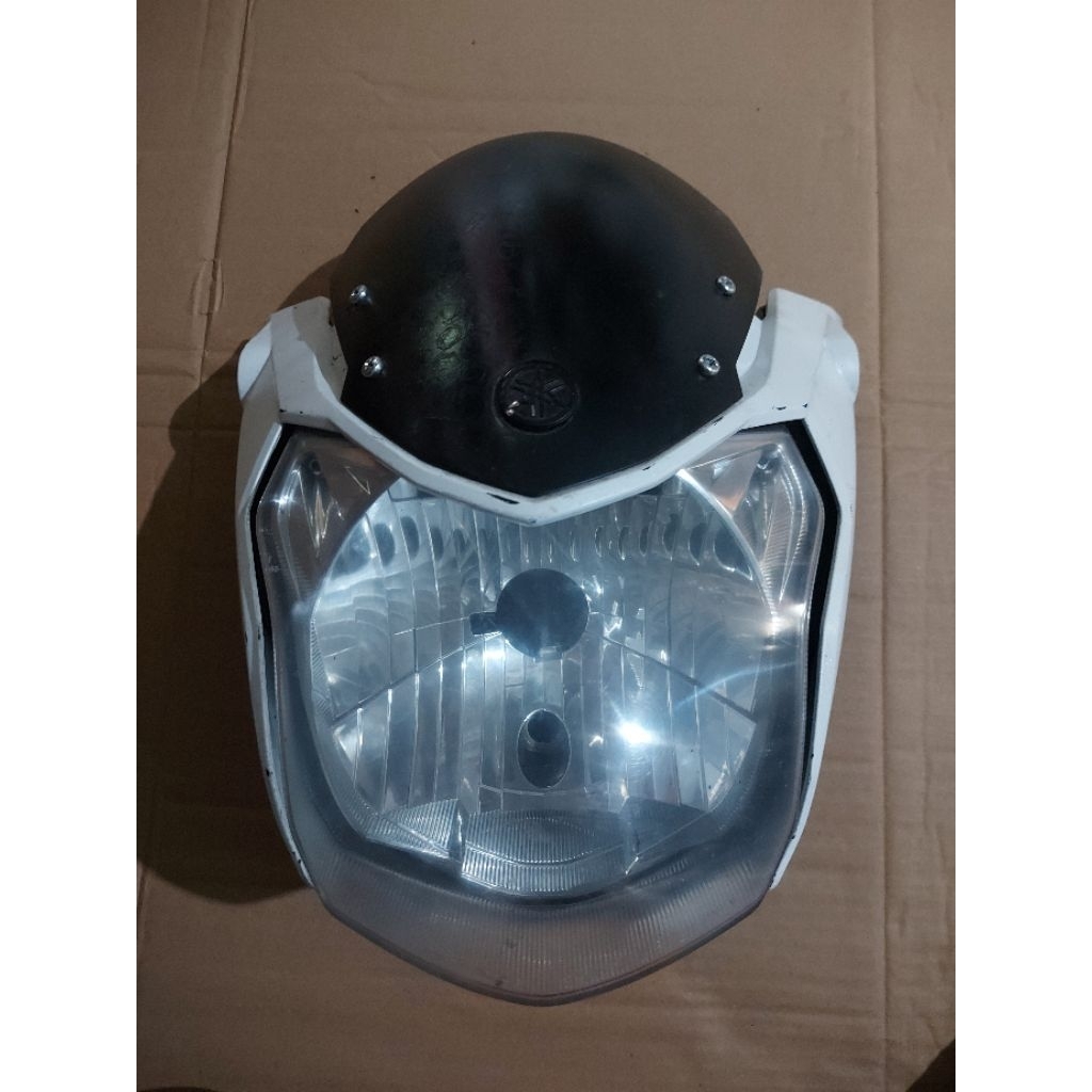 Headlamp Lampu Depan Yamaha Vixion New NVL set Batok Original Second