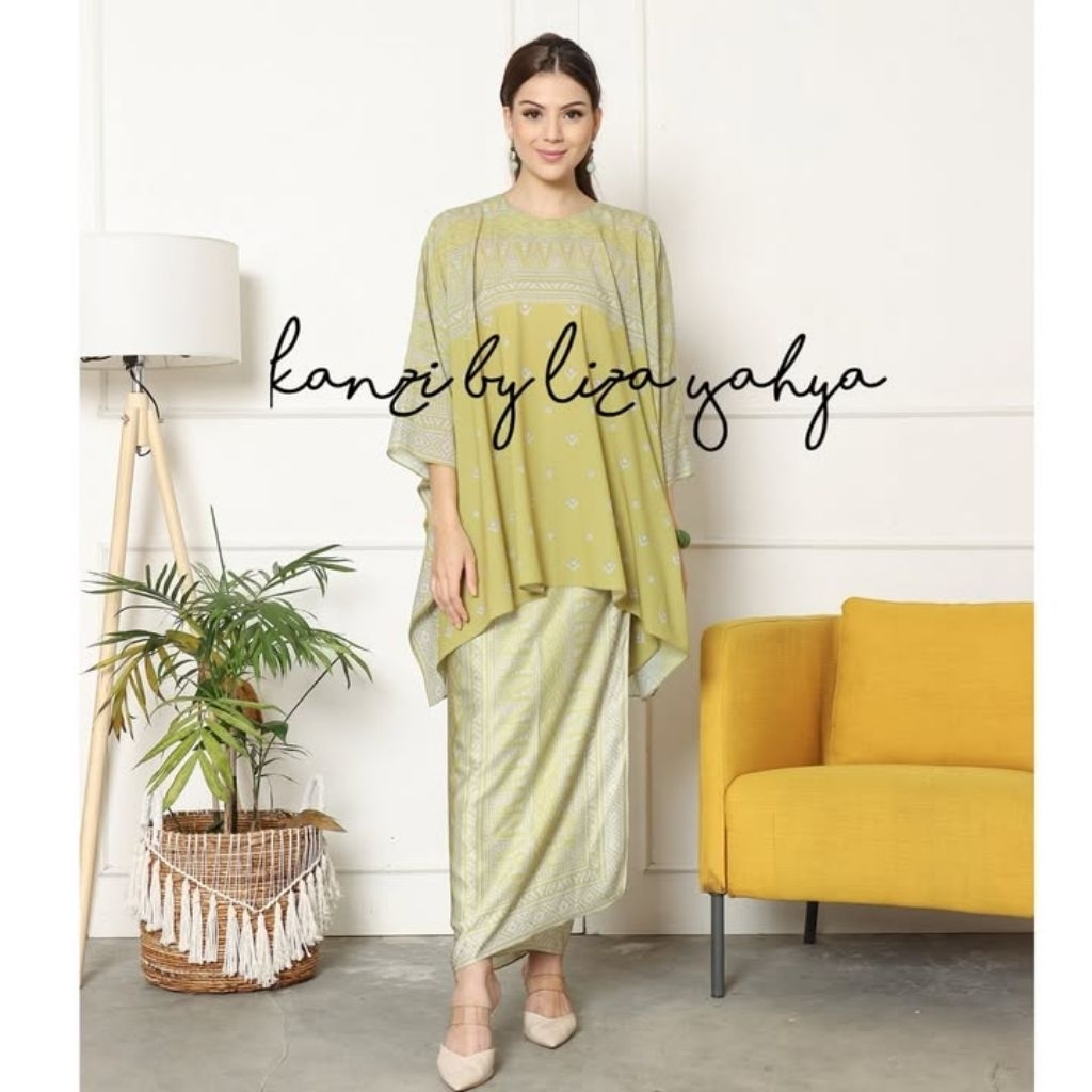 Kebaya Hijau Lime | Kebaya Premium | Kebaya Wisuda | Kebaya Modern | Kebaya Wanita | Baju Kurung | K