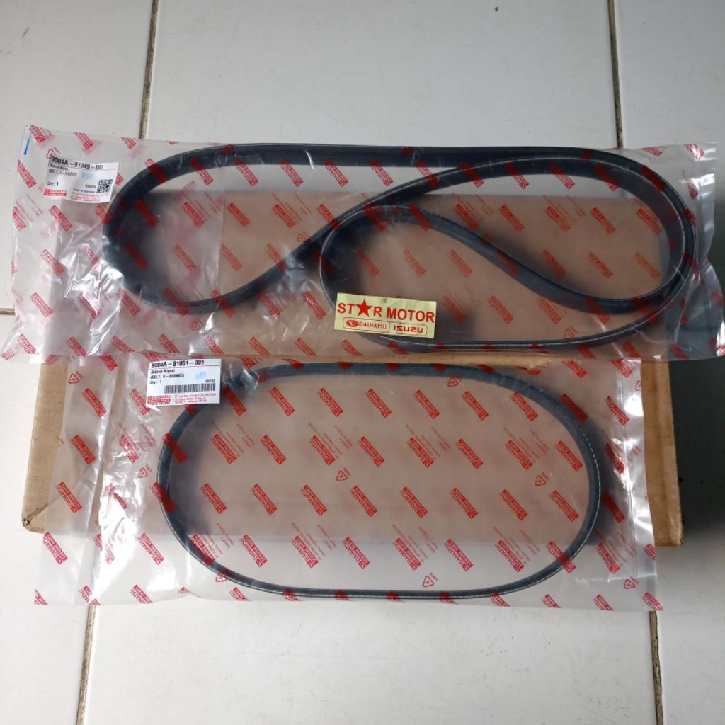 fanbelt granmax manual,v.belt granmax,tali kipas granmax 1set original