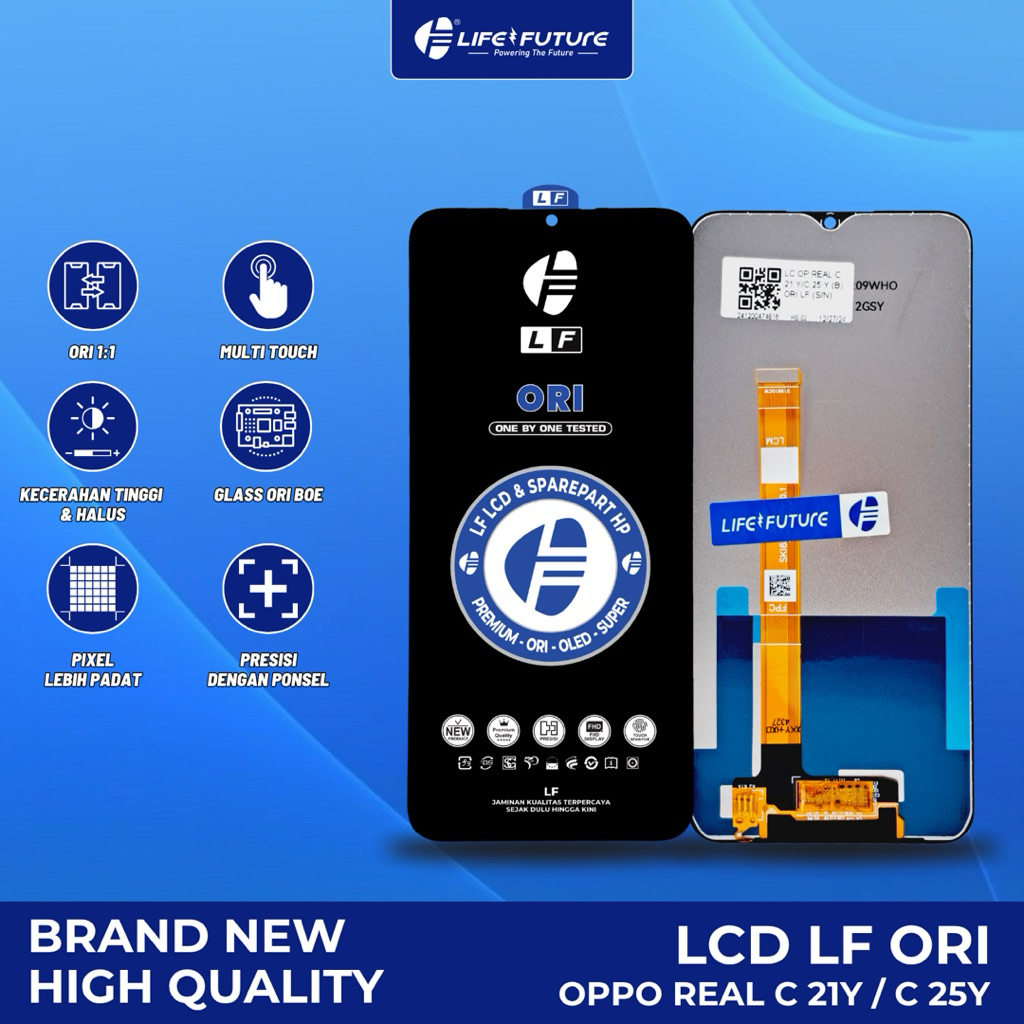 LCD REALME C21Y / C25Y ORI LF FULLSET TOUCHSCREEN