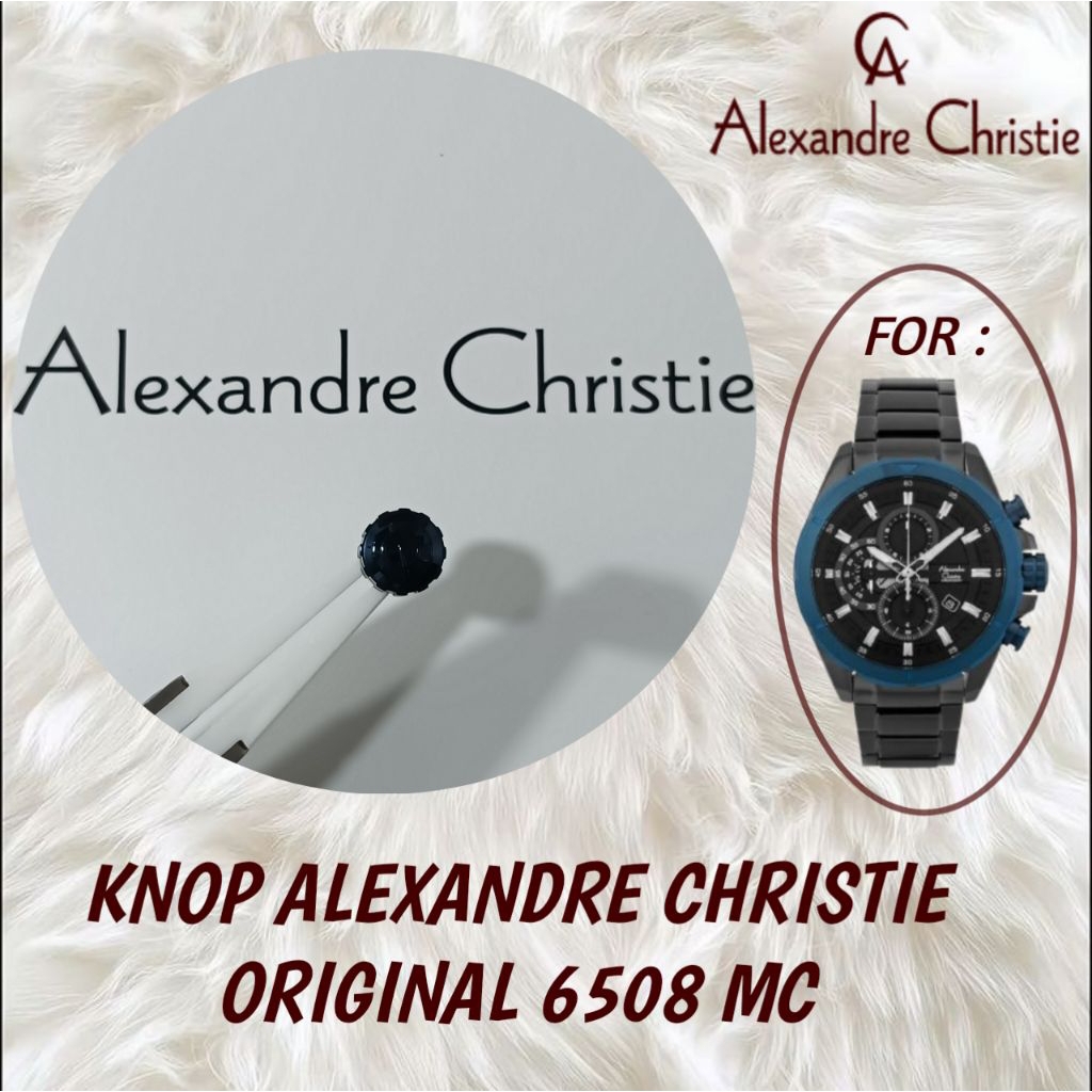 knop / crown Alexandre Christie original 6508 MC