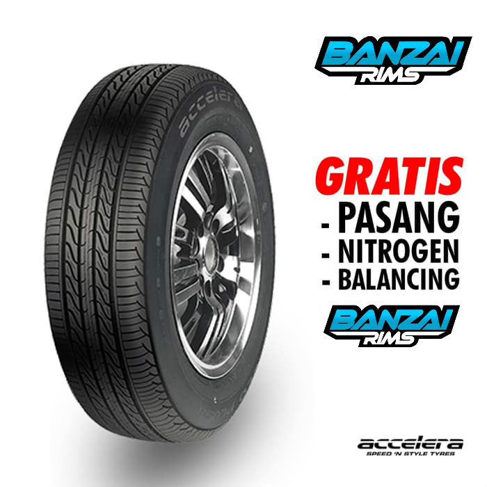 Ban Mobil Tubles R14 165/60 ACCELERA ECO PLUSH 165 60 R14 Tubeless