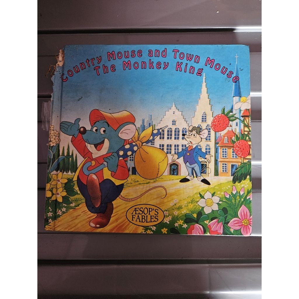 Buku Dongeng Anak-anak Bergambar seri Country Muose and Town Mouse The Monkey King (versi bhs inggri