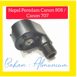 Adaptor Peredam Canon 808 , Canon 707 - Nepel peredam Canon 808 Almu