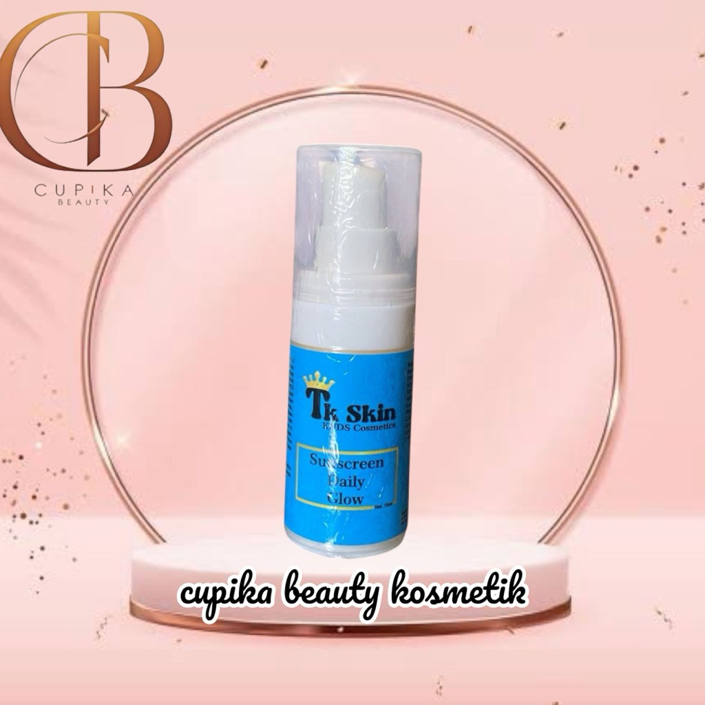 pb] TK SKIN sunscreen glowing daily glow perlindungan sinar uv dan mencerahkan basmi flek