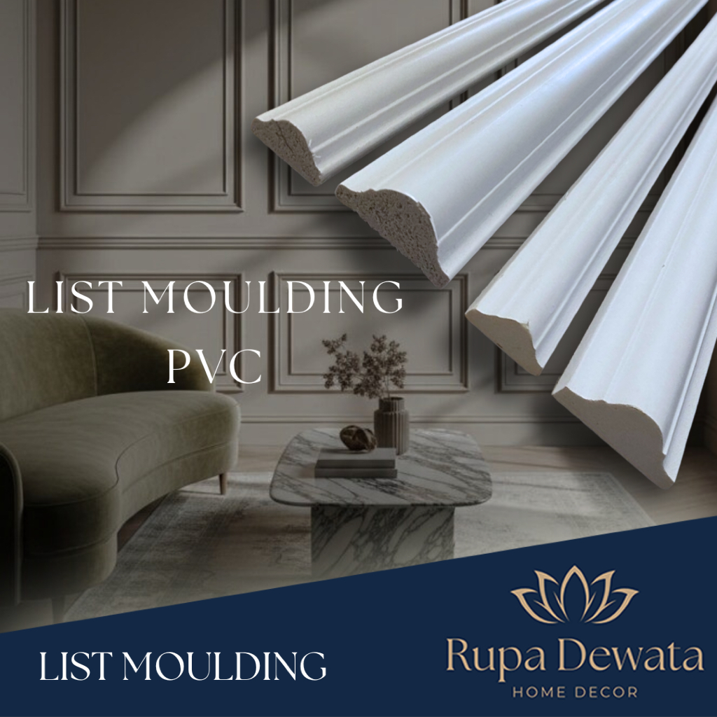 LIST MOULDING PVC/LIST DINDING PVC
