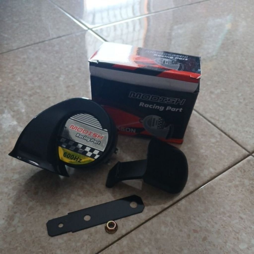 klakson keong motor mobil 12 volt