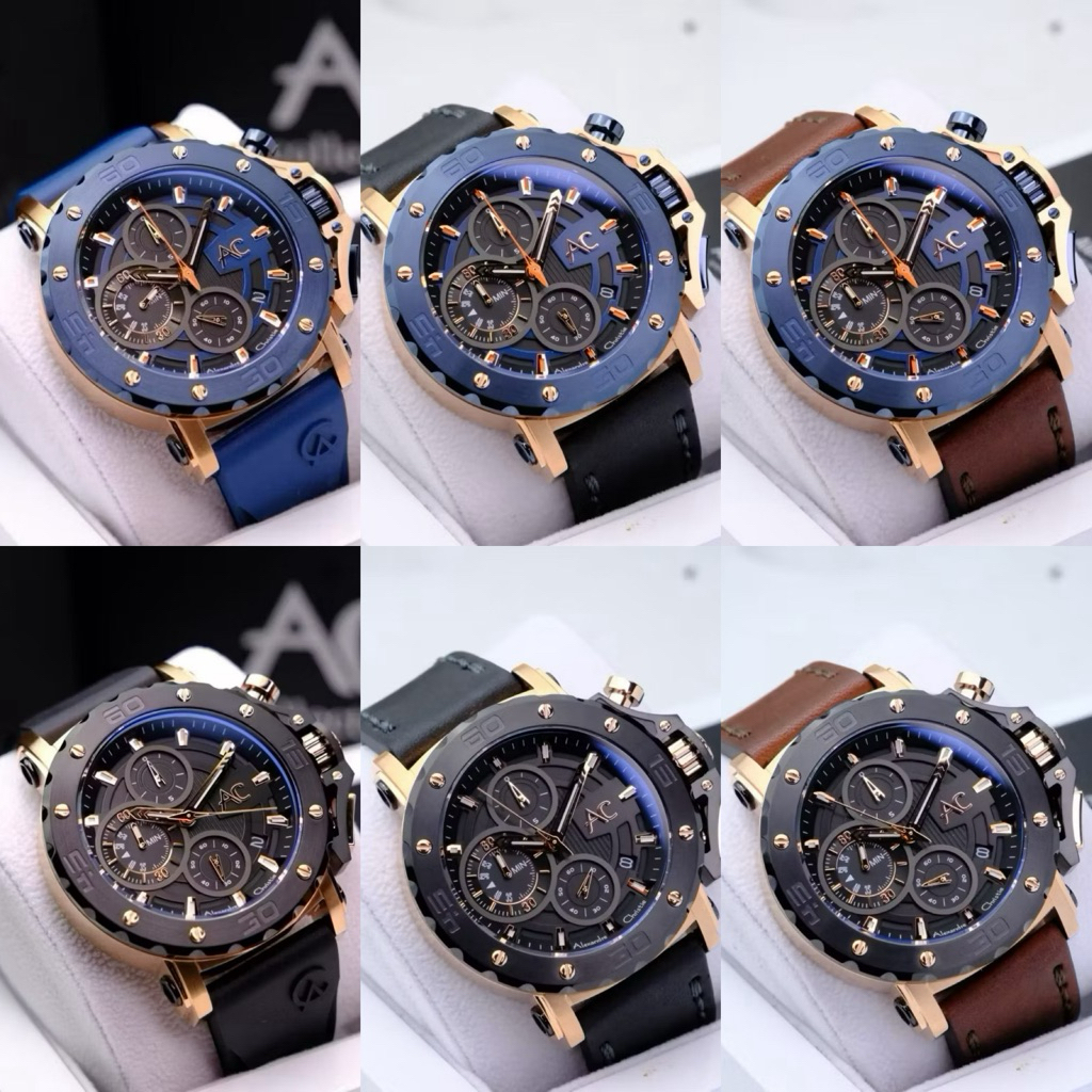 Jam Tangan Pria Alexandre Christie Collection 9205 AC9205 AC9205MC (ORIGINAL)