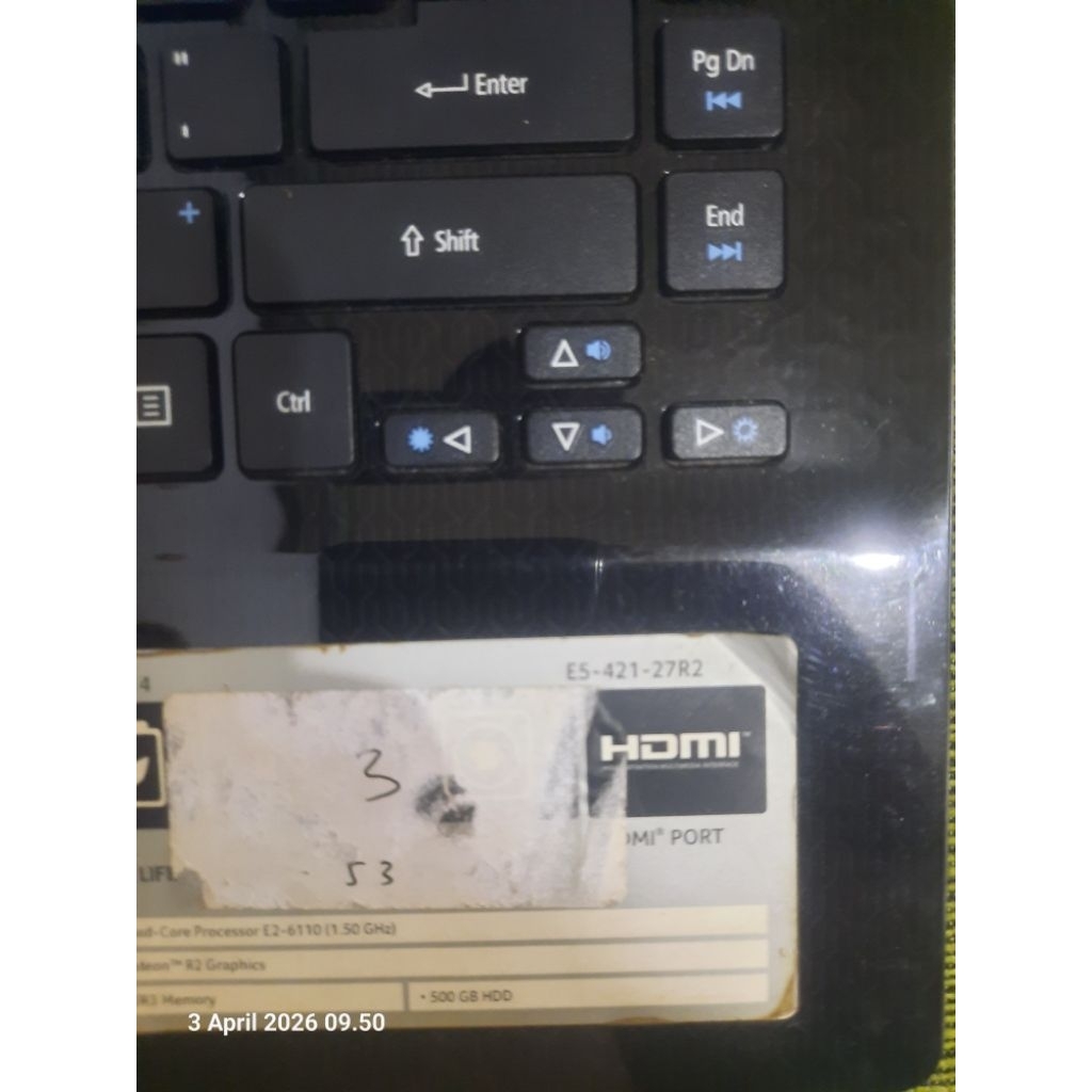 casing laptop acer E5 421