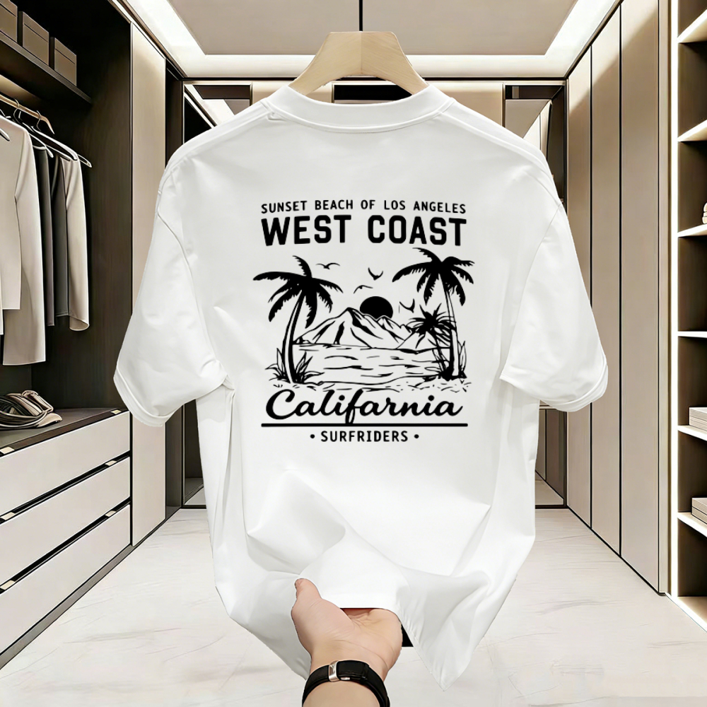 Baju kaos pria Branded Original Pria Motif Mewah Modern