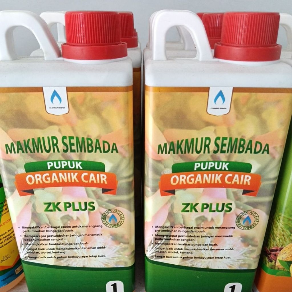 Pupuk Organic Cair ZK Plus (1liter)