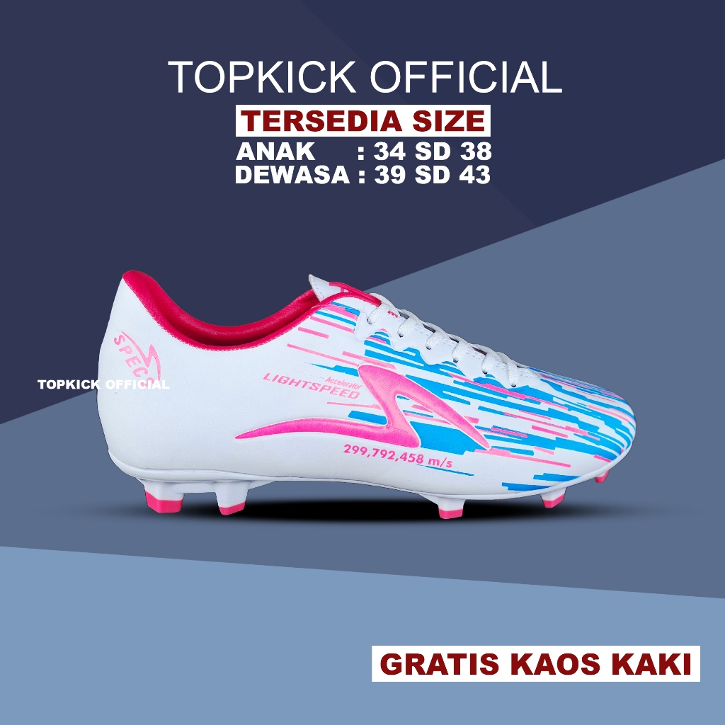BISA COD Sepatu Bola Anak & Dewasa Specs LightSpeed Reborn Best Seller Grade Ori Laki-laki