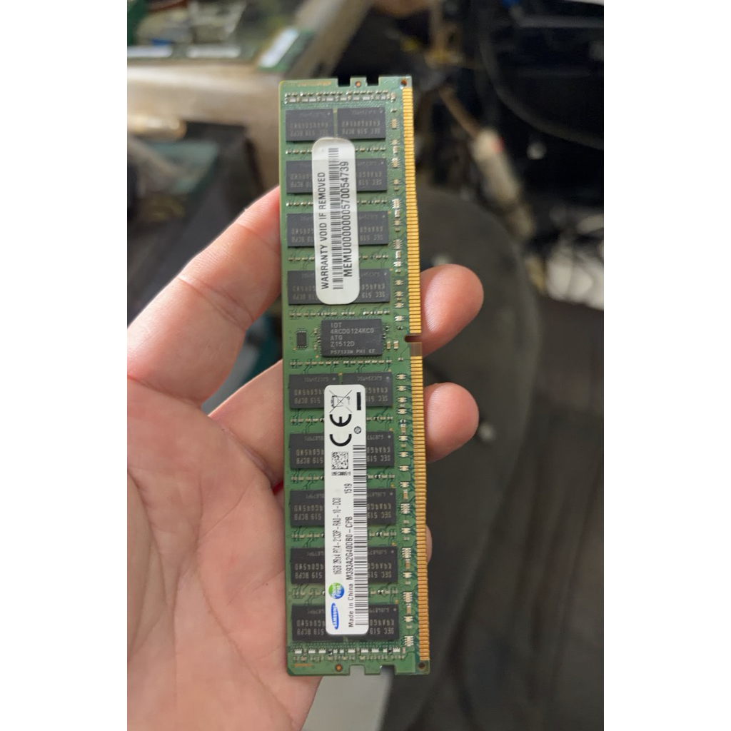 Samsung DDR4 16GB 2666 ecc registered HP buildup second
