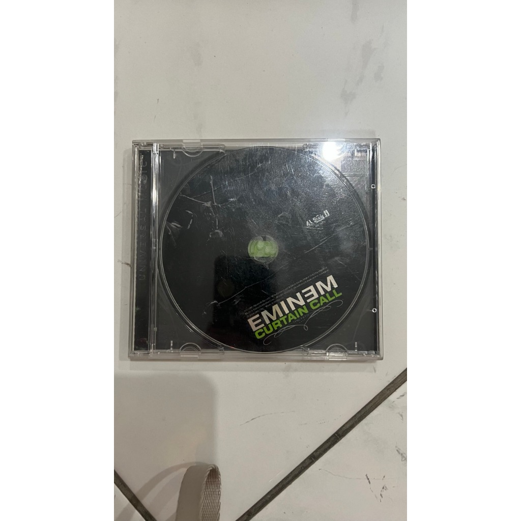 Eminem Curtain Call The Hits CD 2005 – Rare Indonesia Local Press Preloved
