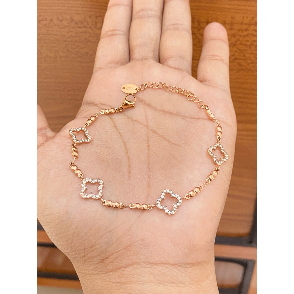 gelang rose gold titanium