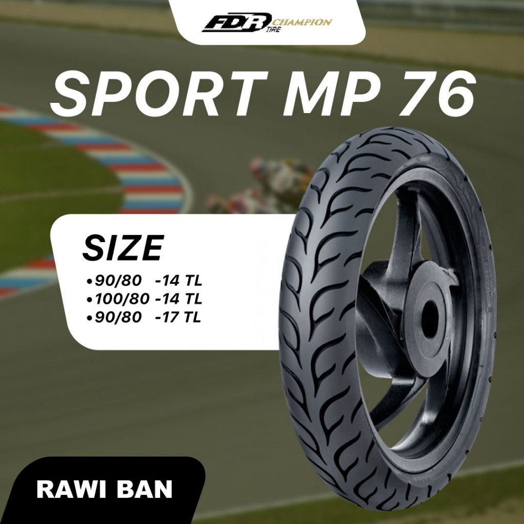 Ban Racing FDR Champion Sport MP 76 Ring 14 / Ring 17 – Ban Motor Tubeless (TL)