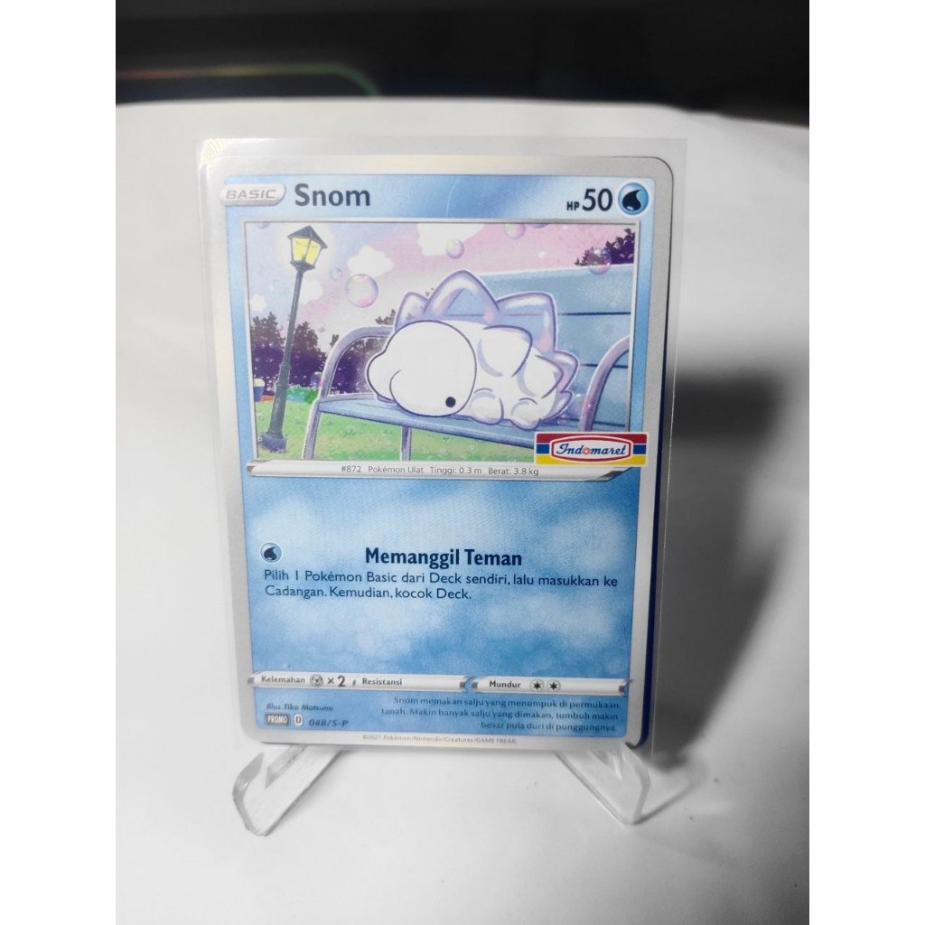 Snom Promo Indomaret 048/SV-P Kartu Pokemon