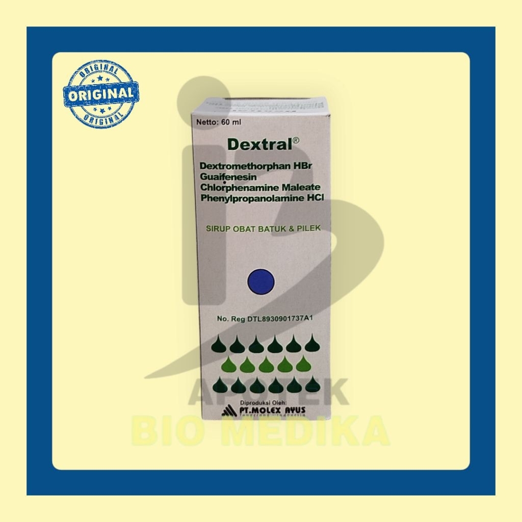 DEXTRAL OBAT BATUK PILEK ANAK SIRUP