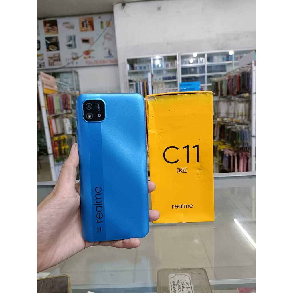 REALME C11 2/32GB SECOND SEKEN BEKAS RAM 2 INTERNAL 32