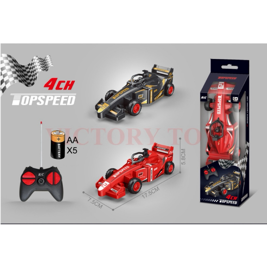 Mainan Mobil Remot Control Rc Formula One 1 Car F1 Jumbo 1:12