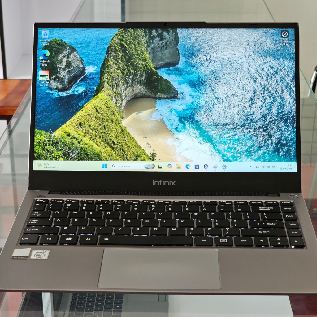INFINIX Inboox X1 intel Core i5 Gen 10 Ram 8 GB SSD 512 GB intel UHD slim ringan dan kencang premium
