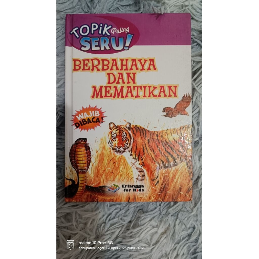 Buku preloved---topik paling seru berbahaya dan mematikan (E _10)