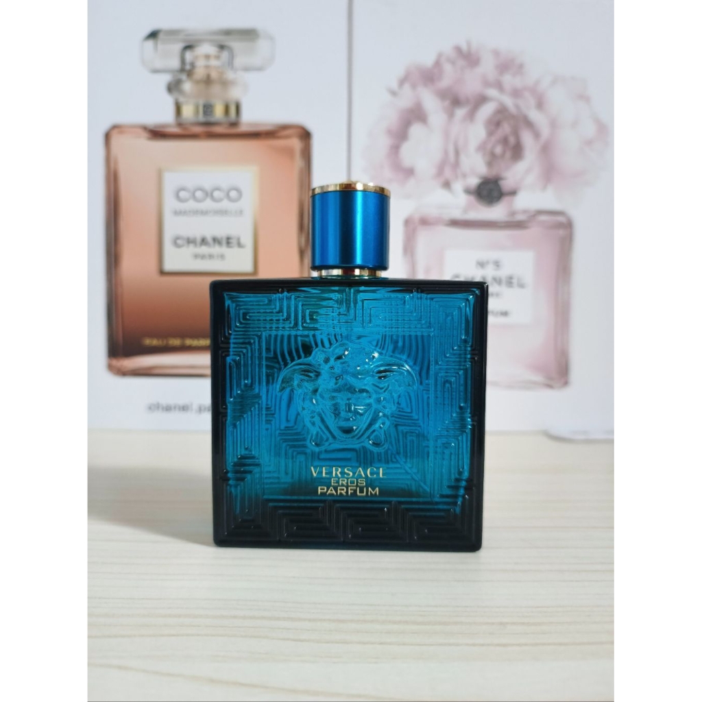 Botol Parfum Kosong Versace Eros Parfum Product (No Box) 100 mL Bonus Vial Parfum Random
