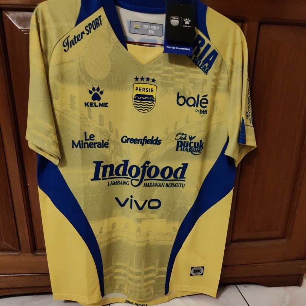 JERSEY PERSIB BANDUNG ALTERNATE 3RD BECKHAM 7 SIZE XL