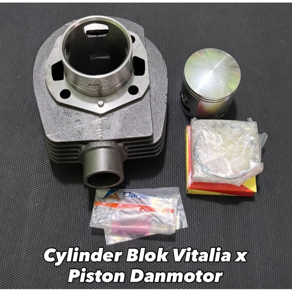 cylinder blok vitalia inlet 3 vespa sprint px exclusive excel ps