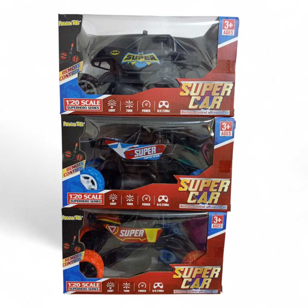 Kiyota heroes cars Rc Mainan Mobil Rc Jeep Batman Superheroes  / mobil Jeep RC Remote Control Climbi