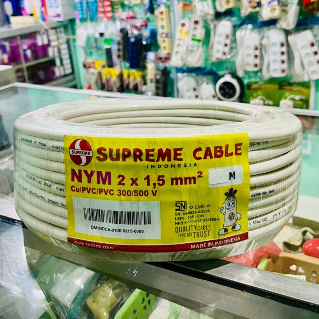 ECER 25meter Kabel Supreme NYM 2x1,5