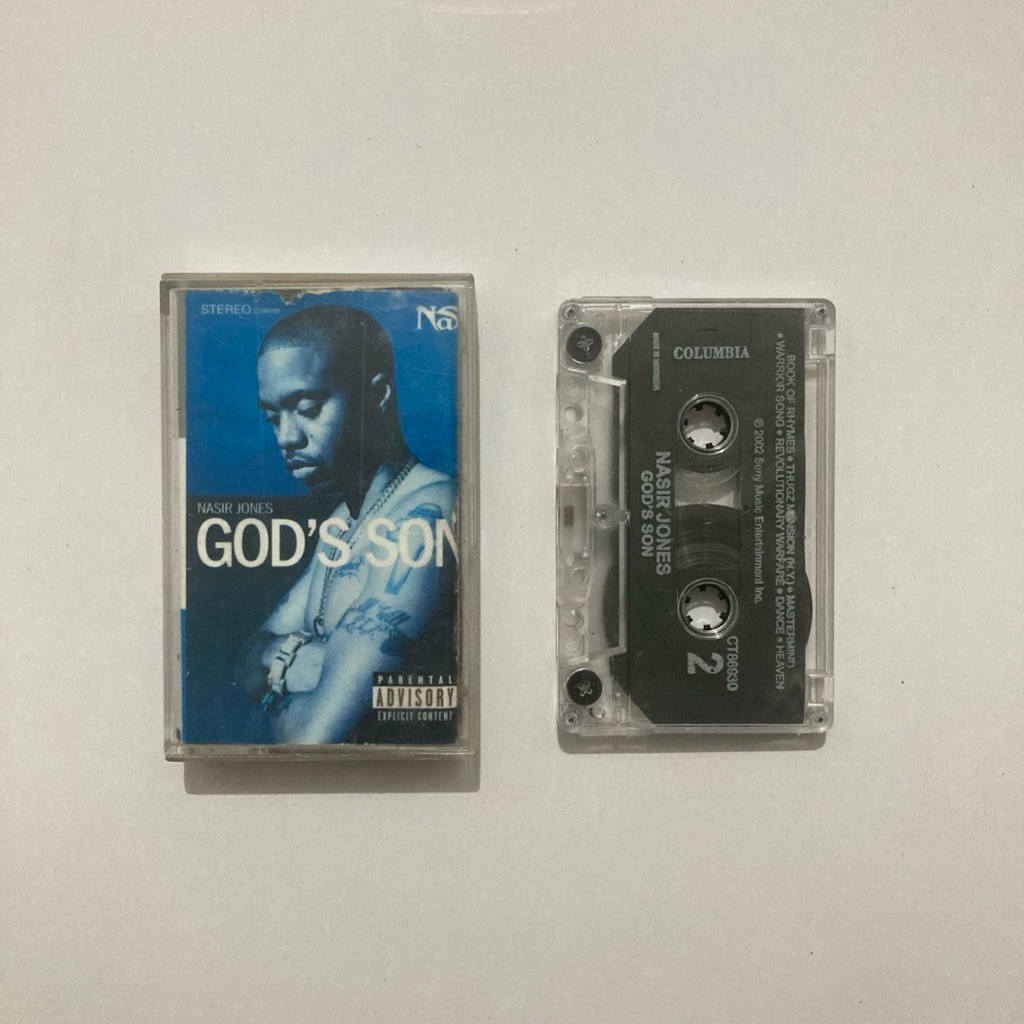 Kaset Pita Nas God's Son Minus Cover Jelek