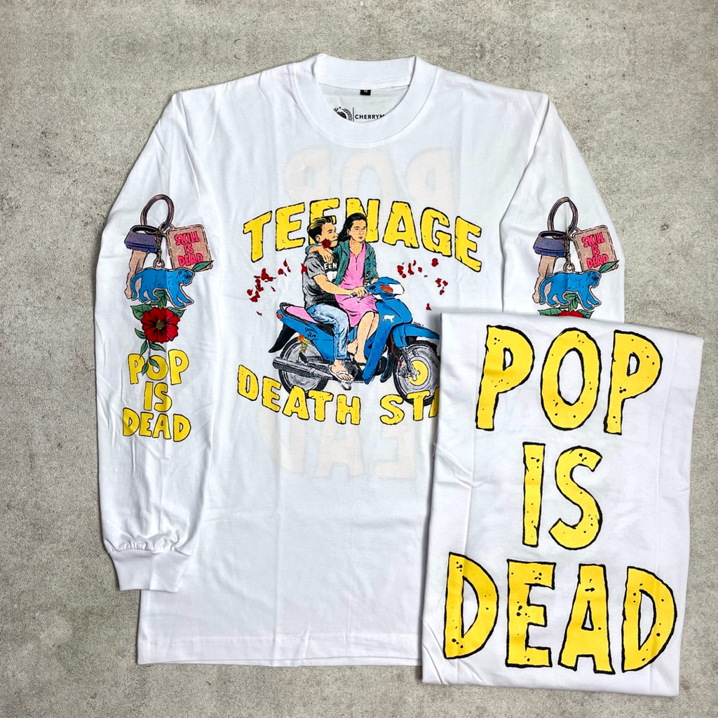 Teenage Death Star - Live At Cherrypopfest ‘25 | Long Sleeve & Tshirt White