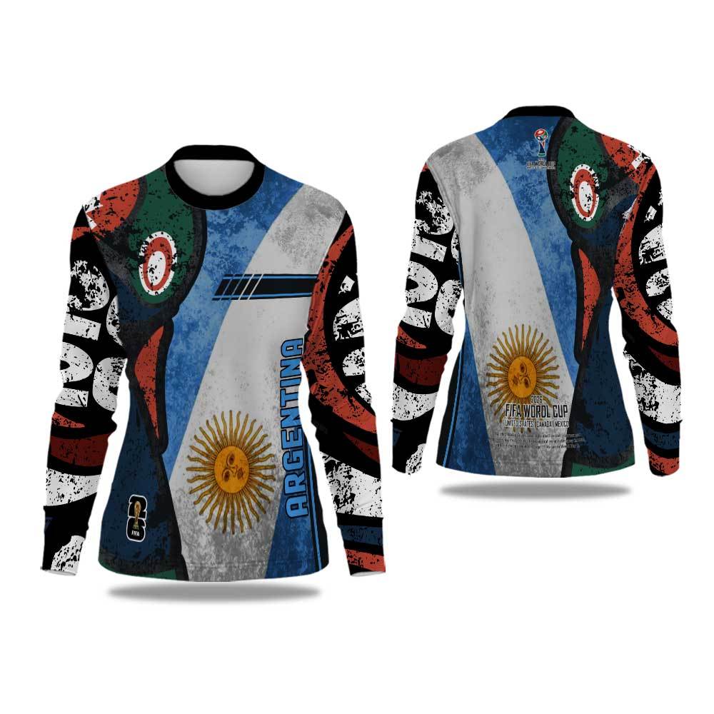 JUAL KAOS JERSEY WANITA PIALA DUNIA 2026 ARGENTINA