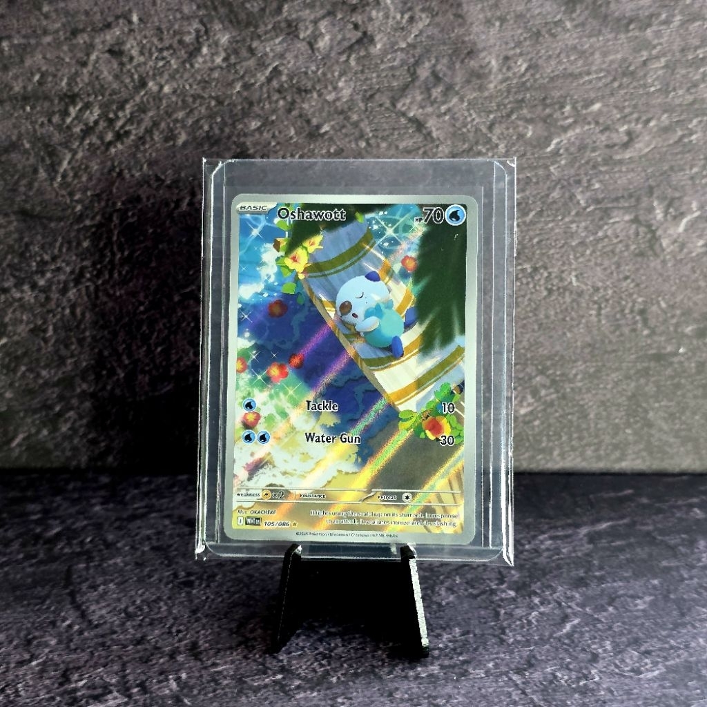Kartu Pokemon AR Oshawott Chandelure Samurott White Flare English Original