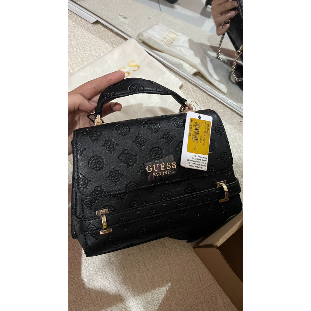 Prelov GUESS BAG ORI black||Tas Guess
