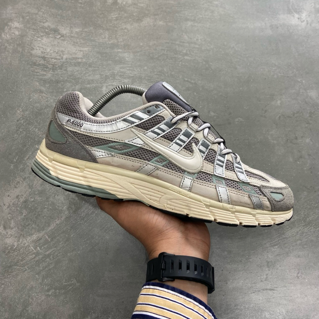 [Size 42.5] Rare Nike P-6000 ‘Flat Pewter’ (FN7509-029) Second Original Good Condition. Harga Baruny