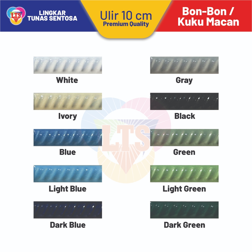 Bon-Bon / Kuku Macan Keramik - Ulir 10 cm - PREMIUM QUALITY