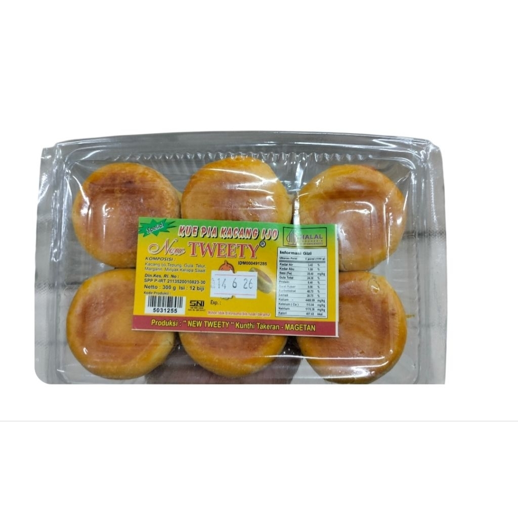 KUE PIA KACANG HIJAU