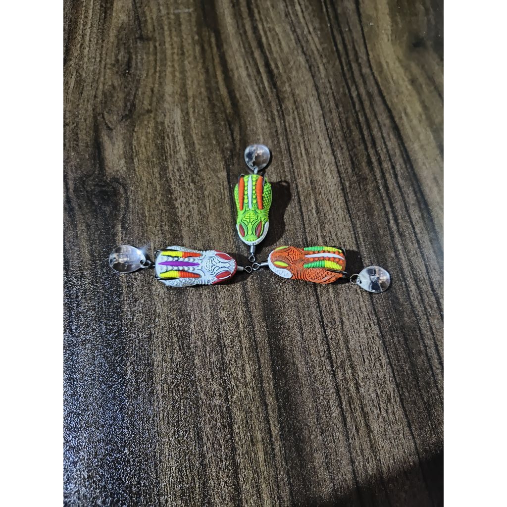 lure soft frog 3D